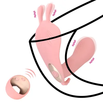 10 Hitrosti Sex Igrače za Ženske G Spot Massager Nosljivi Rabbit Vibrator, Vibrator Hlačne Vibrator za Klitoris Stimulator