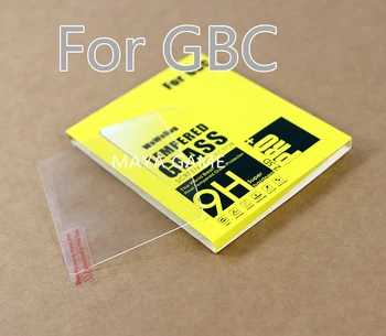 100 kozarcev Zaščitno Steklo Film Anti Scratch Stekla Protector za Gameboy GB GBA GBC GBP GBA SP