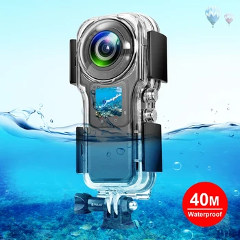 40m Podvodni Vodotesno Ohišje Ohišje Za Insta360 Eno RS 1-Palčni 360 Edition