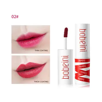 Bobeini Lip Gloss Mat Šminko Nepremočljiva dolgotrajno Rdeče Ustnice Odtenek Prenosni Ustnice Glaze Ličila Strokovno Lepota Kozmetika
