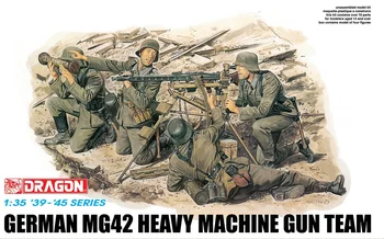 Dragon 6064 1/35 nemški MG42 Težki mitraljez Ekipa