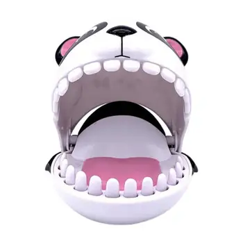 Grizenje Prstov Zobozdravnik Igre Igrača Panda Slog Zob Ugriz Igrača Smešno Panda Izdiranje Zob Igrače Stranka Srečo Igre