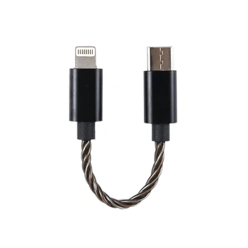 HiBy Lightning Na USB Tip C Avdio Kabel Za Apple iPad iPhone 14 13 11 12 Max Pro XS XR iOS Polnilnik, Kabel Podatkov Line Polnilnik Žice