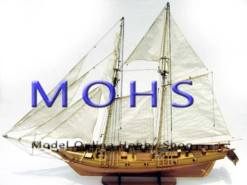 Klasično leseno obsega jadrnica lesa obsega ladje 1/50 HARVEY obsega sestavljanje modela gradnjo ladij kit obsega čoln, ladja kompleti
