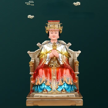 Miniature Boginja Mazu Kip Kitajski Slog Amulet Feng Shui Kipi Bogov in Kipi, ki So na Voljo Za Zaščito Miru