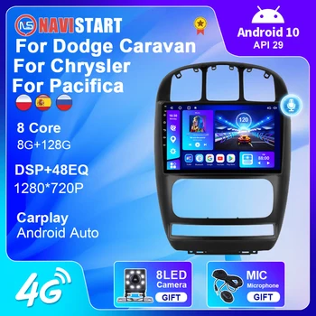NAVISTART za Dodge Caravan 4 za Chrysler Grand Voyager RS 2000-2012 Android 10 avtoradio Autoradio Večpredstavnostna Video DVD Predvajalnik