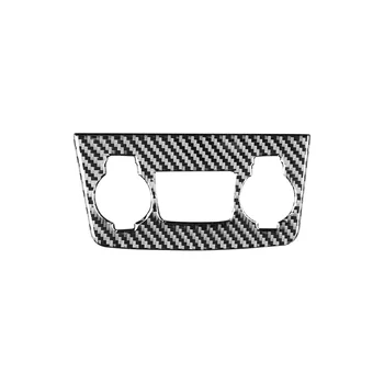 Ogljikovih Vlaken Centralne Konzole Vžigalnik Kritje Trim Nalepke za Hyundai Sonata 8. 2011-2014 Dodatki