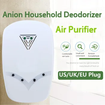 Ozon Generator220V Anion Gospodinjski čistilec spalnica poleg formaldehida vonj rabljenih smog zraka negativni ion čistilec