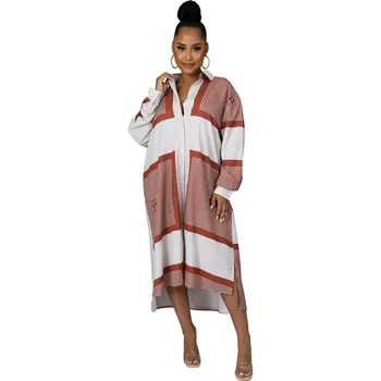 Poletje Obleko Elegantno Afriške Obleke za Ženske 2023 Dashiki Moda Pomlad Midi Obleka Ženske Tradicionalna Afriška Oblačila
