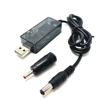 USB 5V do 5.5mmx2.1mm 9V12V napajalni Kabel Napajalni Kabel Adapter s 3.5x1.35 mm