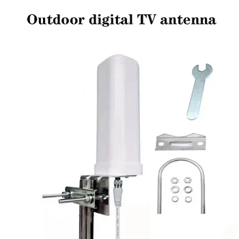 Zunanji Digitalni TV Antena za uporabo v Zaprtih prostorih in na Prostem DTMB HD Signal Sprejemnika 4K 1080p ATSC Z Ojačevalnikom Accessori