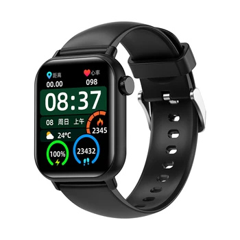 ZW27 Pametno Gledati Moške 1.81 palčni Bluetooth Kliče Glasbe AI Glas Telesne Temperature, Srčnega utripa, Spremljanje Žensk Šport Smartwatch