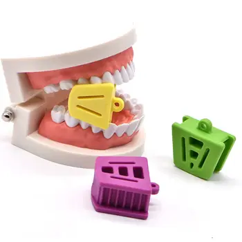 1pcs 3 Velikosti Zobni Occlusal Pad Gume Ugriz Odpirač Bloki Usta Prop Ortodontskega Dobave Zobozdravstvo Materialov Zobozdravnik Orodja