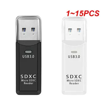 1~15PCS v 1 Card Reader USB 2.0 SD TF Card Reader za osebni RAČUNALNIK Prenosnik Dodatki Smart Memory Card Reader Multi-kartice SD