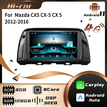 2 Din Autoradio za Mazda CX5 CX-5 CX 5 2012-2016 Avto Radio Stereo WiFi Carplay GPS Navigacija Multimedijski Predvajalnik Videa, Vodja Enote