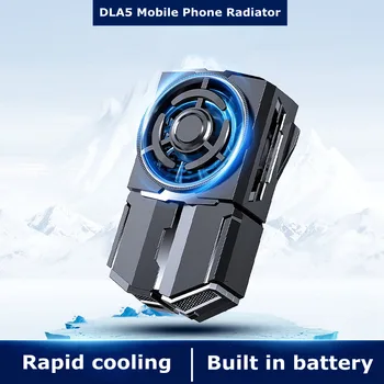 2023 Polprevodniških Mobilni Telefon Nazaj-posnetek Radiator Dla5 vgrajenim Akumulatorjem 1200mah Tip-c Sistem Pubg Igro Hladilnik za Ios Android