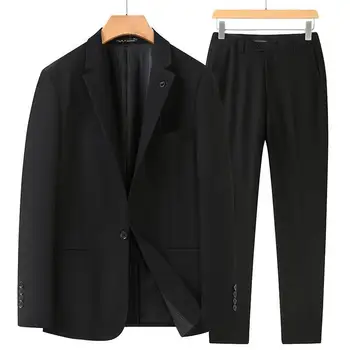 2386-R-Obleko slog dvojno zapenjanje business casual obleko