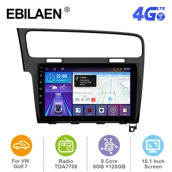 EBILAEN Android 12 avtoradia Za VW Volkswagen Golf 7 2013-2019 Večpredstavnostna GPS Navigacija Carplay RDS 4G Android Auto WIFI