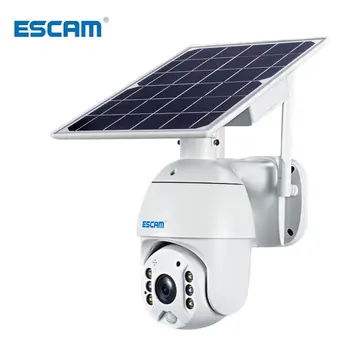 ESCAM QF280 1080p Wifi Različica Shell Solar Varnostne Kamere Zunanji Nadzor Nepremočljiva CCTV Kamere Pametnega Doma dvosmerno Glasovno