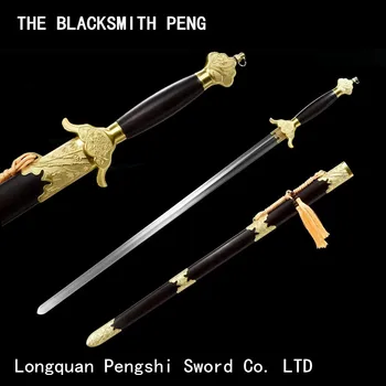 Kitajski Kung Fu Slemena dvig Junzi Taiji Meč/Borilne veščine zjutraj meč praksi/handwork iz Nerjavnega jekla mehka meč