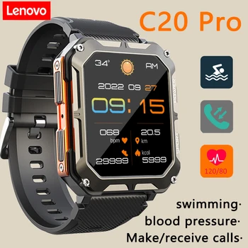 Lenovo Moških Najnovejši Smart Watch Bluetooth Klic Na Prostem Šport Fitnes Ure Tracker Srčni Utrip, Krvni Tlak Smartwatch 2023