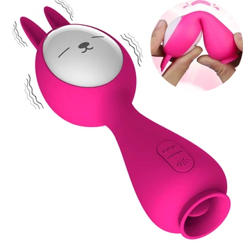 Leten Sex Igrača Zajec Ušesa Posnetek Vibrator USB Za Ženske Vaginalne G Spot Massager Lizanje Klitorisa Klitoris Stimulator Nepremočljiva