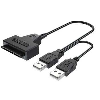 SATA Kabel Za Prenosnik SSD 2.5 Inch Namizje HDD Zunanji Trdi Disk USB 3.0 Adapter z Oskrbo Z električno energijo Vrata Za Mac OS Za Windwos