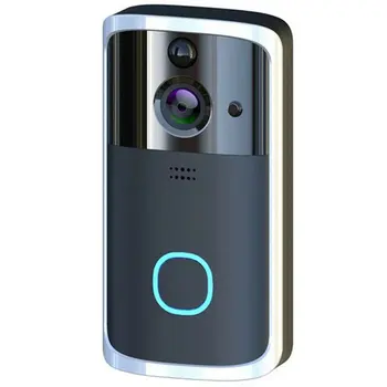 Smart Wireless WiFi Zvonec Video Kamero Telefona Bell Interkom Home Security M7 V5 720P Varno Brezžično WiFi Zvonec Fotoaparat