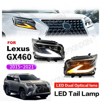 Za LEXUS GX460 2015-2021 LED Žarometov zadnje luči Zavorne Lučka za Montažo Dodatki Sobni Svetlobi Avto Sprememba Zadnje Luči