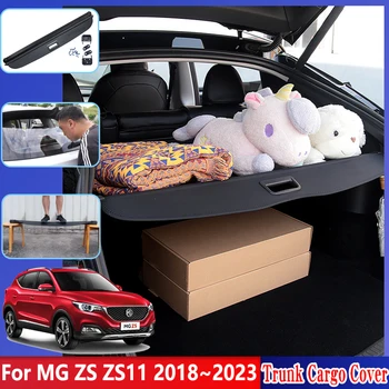 Za MG ZS EV ZS11 Dodatkov MGZS 2018~2022 2023 Zadaj Boot Tovora Zavese Zasebnosti Security Shield Odtenek Anti-scratch Notranjosti Avtomobila