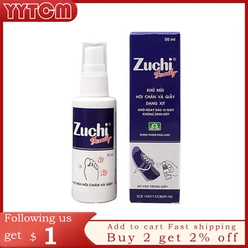Zuchi Nogo in Čevelj Deodorant Vonj Spray Ikiwa Odpravlja Vonj Anti Bakterijsko Anti-glivične Čevlji za Osvežitev Deodorant 50 ML
